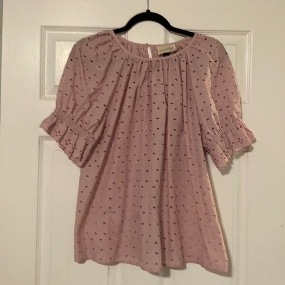 Universal Thread Eyelet Blouse (NWOT)